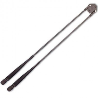 EXALTO - P10 Pantograph Arm Stainless Steel Coated  Black Adjustable Length: 750mm to 1000mm w 2 Adjustable Springs
