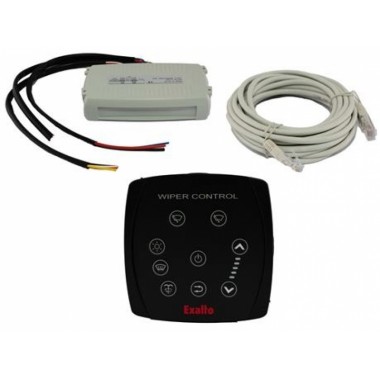 EXALTO ‐ Electronic Wiper Control Panel 12/24V for 2 Wiper Motor