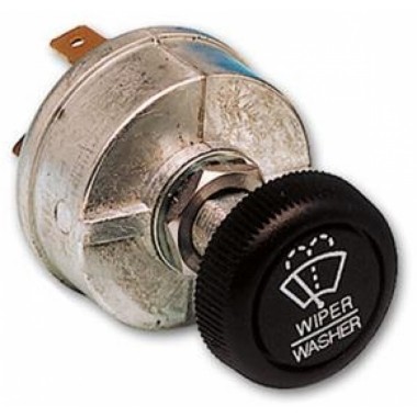 EXALTO - Wiper Switch 2 Speed 12/24V for 1 Wiper Motor