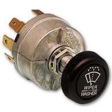 EXALTO - Wiper Switch 2 Speed 12/24V for 2 Wiper Motor