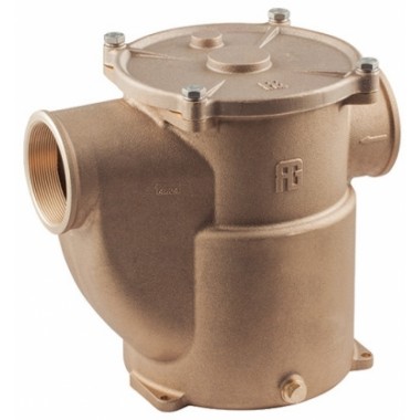 GUIDI - Mediterraneo Bronze Water Strainer Port Size : 1" BSP Female with Metal Cover